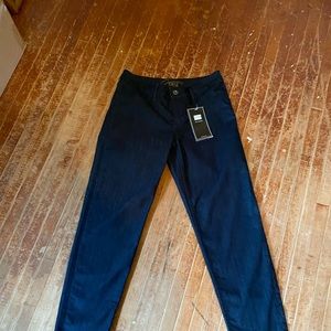 Desi delightful petite ankle jean in a beautiful dark navy!